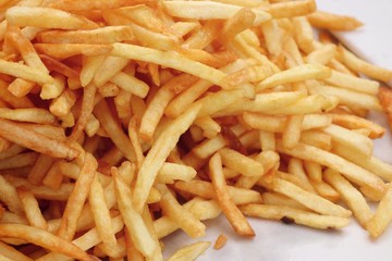 French fries at street food
