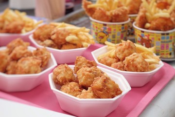 Nuggets at street food