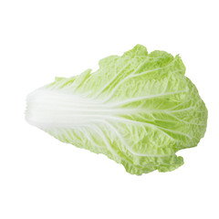 fresh chinese cabbage isolated on a white background