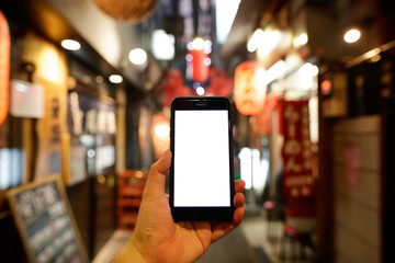 スマートフォン・繁華街