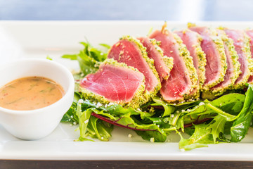 raw tuna salad