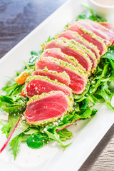 raw tuna salad