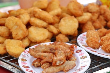 fried chicken at street food