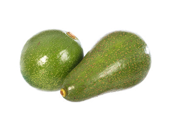 Avocado isolated on a white background