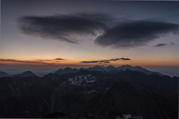 Wschód słońca na Krywaniu,Słowacja. © Adam Olszowski
