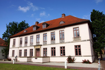 Fototapeta na wymiar Landesbibliothek in Eutin, Ostholstein, Schleswig-Holstein