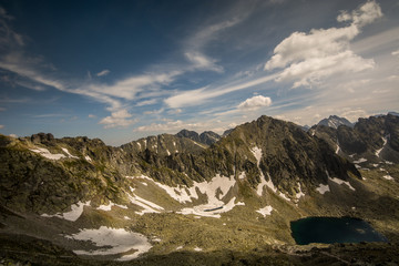 Obraz premium Tatry Słowackie ,Dolina Furkotna,Dolina Młynicka