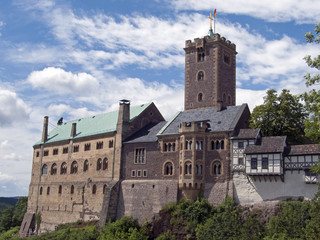 View on the Wartburg Castle