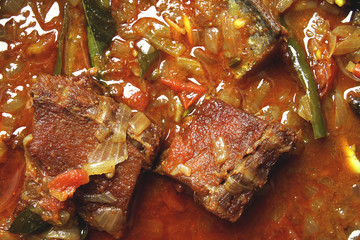 Indian Dried Fish Curry