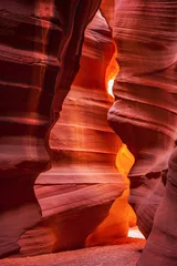 Wall murals Rood violet Antelope Canyon