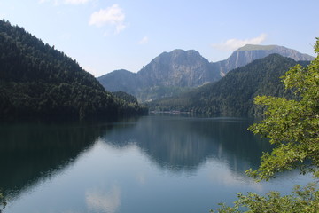 Fototapeta na wymiar lake in mountain