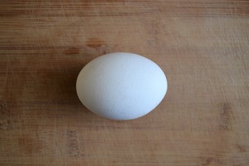 White chicken egg