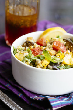 Mediterranean Eggplant Salad
