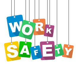 vector illustration background work safety