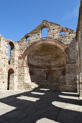 Ruinen der Kirche der Heiligen Sofia, Nessebar, Bulgarien 
