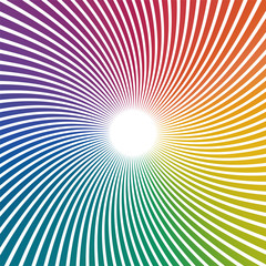 Vector Background #Colorful Zoom Burst