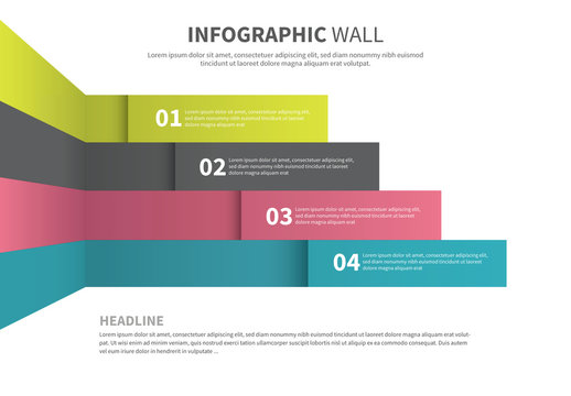 Colorful Infographic Wall Layout 1