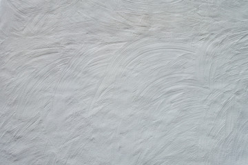 Frisch verputzte Wand