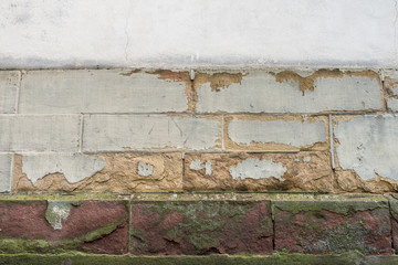 Feuchte Hauswand