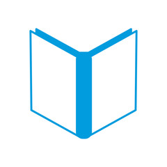 Book open isolated icon vector illustration graphic design