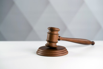 Law concept on bright background