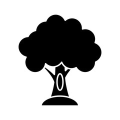 Tree eco symbol icon vector illustration graphic design