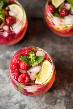 Raspberry Mojito