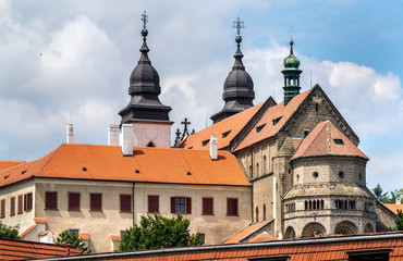 Obraz premium St. Procopius Basilica in Trebic, Czech Republic
