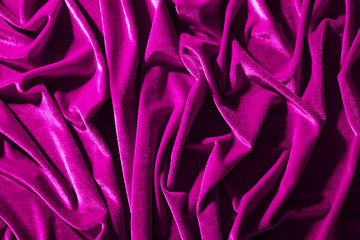 pink velvet textile for background or texture