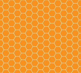 seamless honey combs pattern