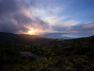 Amazing Azores sunset