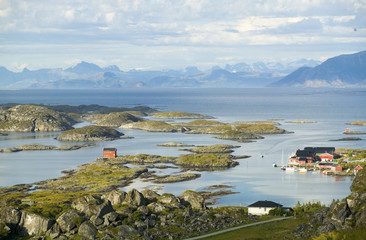 Inselwelt der Lofoten in Norwegen