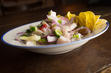 Ceviche Plantain Chips