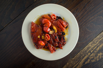 Grilled Garlic Watermelon