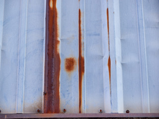 Rusted Metal Wall