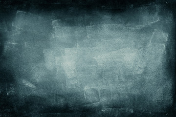 Blue chalkboard texture background