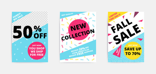 Sale banner template