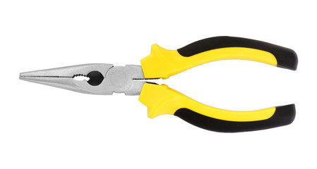 Obraz premium pliers isolated on white background