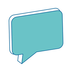 Naklejka premium speech bubble isolated icon
