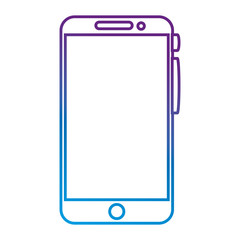 smartphone device isolated icon