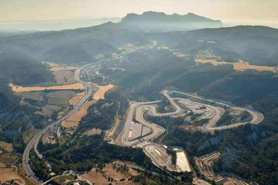 Views of Montserrat and the Odena circuit