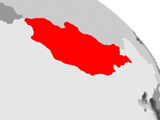 Fototapeta premium Map of Mongolia