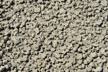 Dry soil cracking