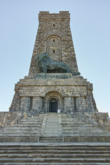 Fototapeta na wymiar Monument to Liberty Shipka, Stara Zagora Region, Bulgaria