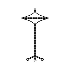 splash of battery music instrument percussion vector illustration