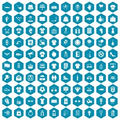 100 t-shirt icons sapphirine violet