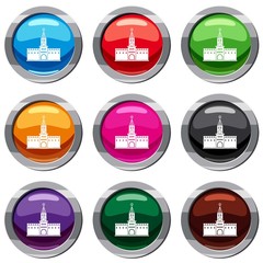 Russian kremlin set 9 collection