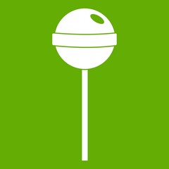Tasty candy icon green