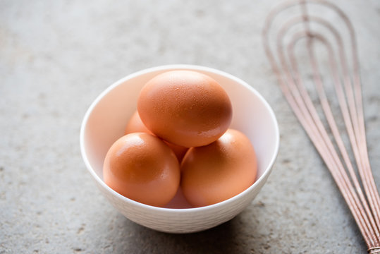 Brown Eggs in a Bowl