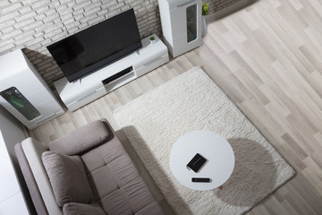 Elevated View Of Apartment